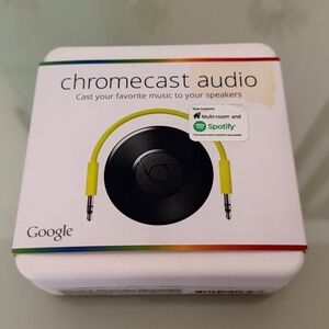 Google Chromecast Audio — Excellent Condition, Original Box